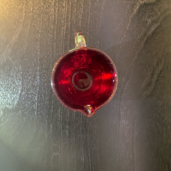 Ruby Red Pilgrim Pitcher - Picture 5 of 6